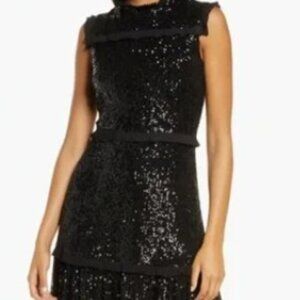 Julia Jordan Sequin Sleeveless Dress Sz 14